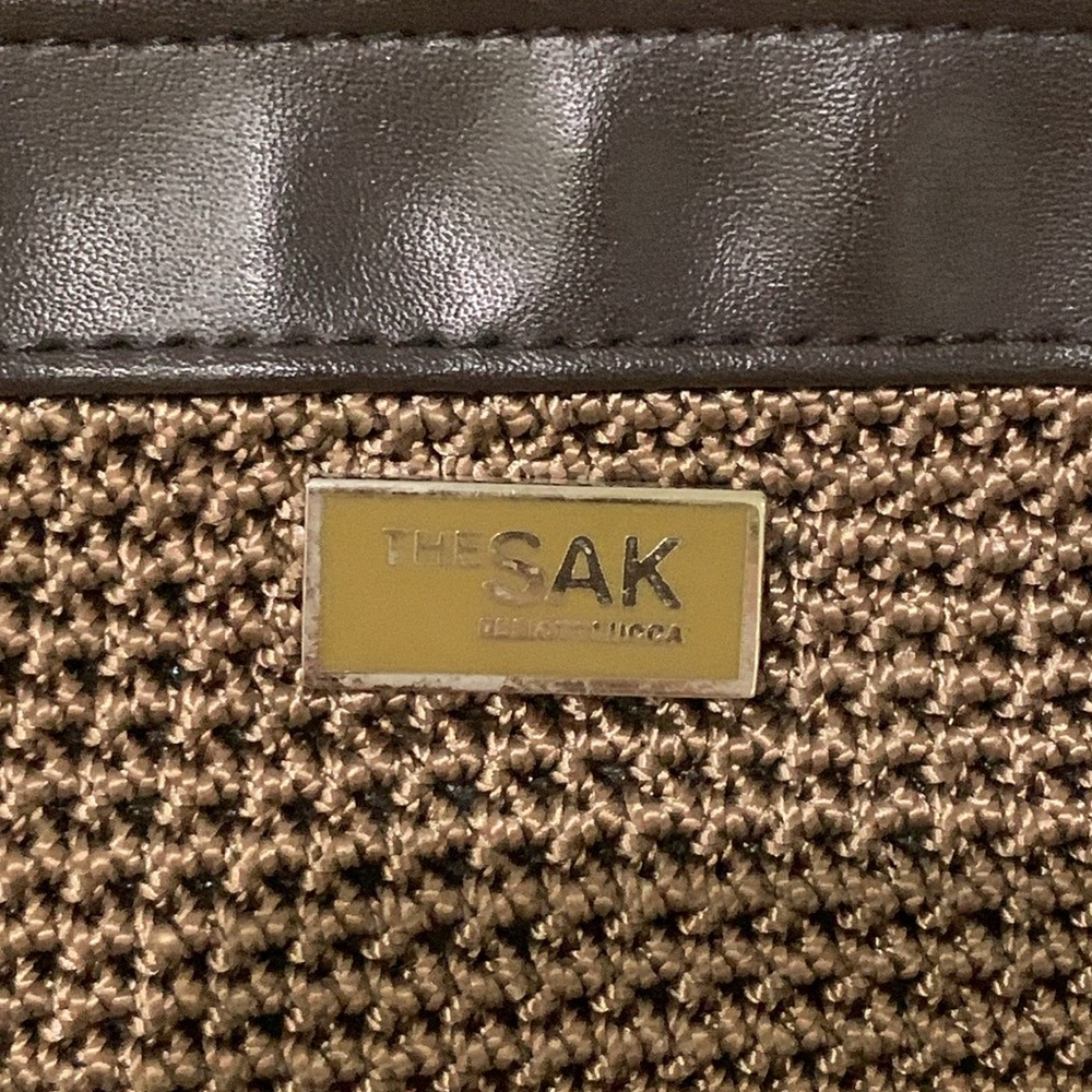 🐚 THE SAK Brown Knit Bag - Picture 2 of 3